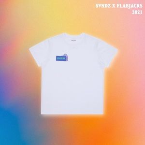SVNDZ | Flabjacks White Tee (Small)